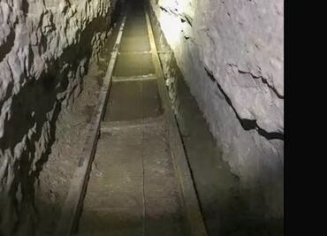 Halla un "narcotúnel" que va de Tijuana a San Diego; tiene el tamaño de un campo de futbol americano