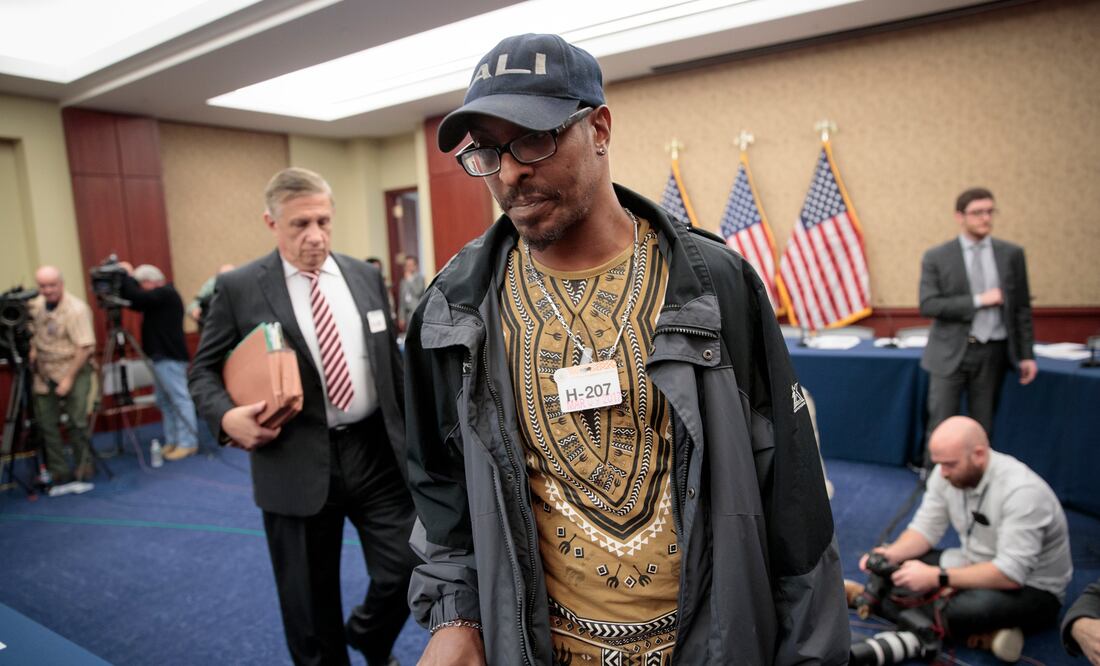 Muhammad Ali Jr., hijo del famoso boxeador (Foto: AP)