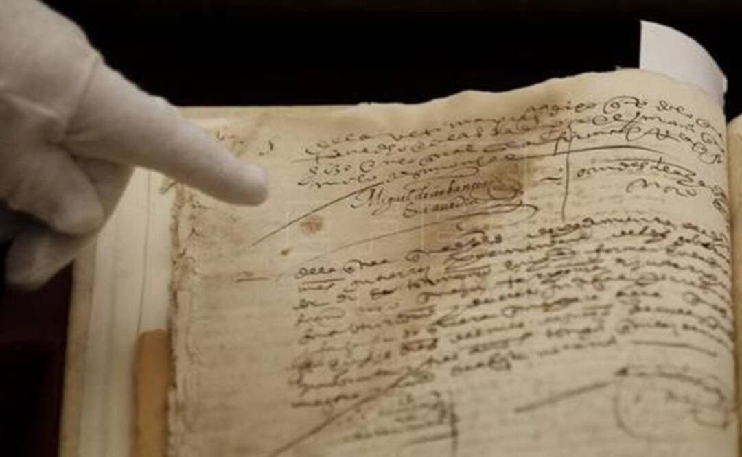 El documento ya fue hallado y estudiado hace un siglo en Sevilla por el abogado Adolfo Rodríguez. FOTO: EFE.