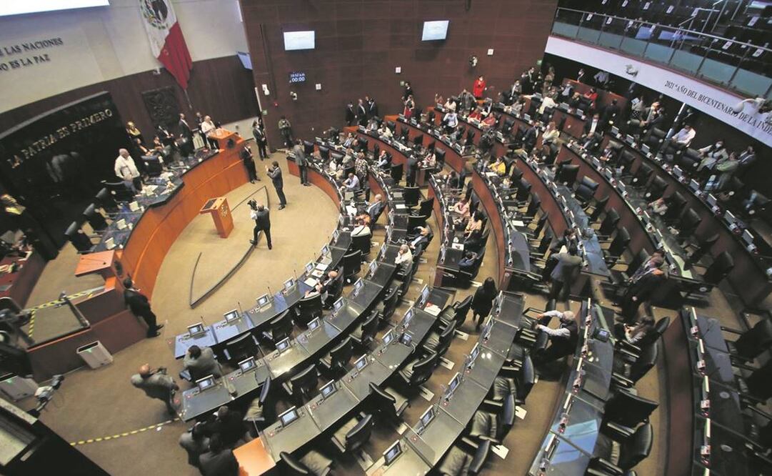 La oposición en el Senado busca presentar una denuncia ante el Órgano Interno de Control de la Cámara contra Morena y aliados. Foto: Archivo EL UNIVERSAL