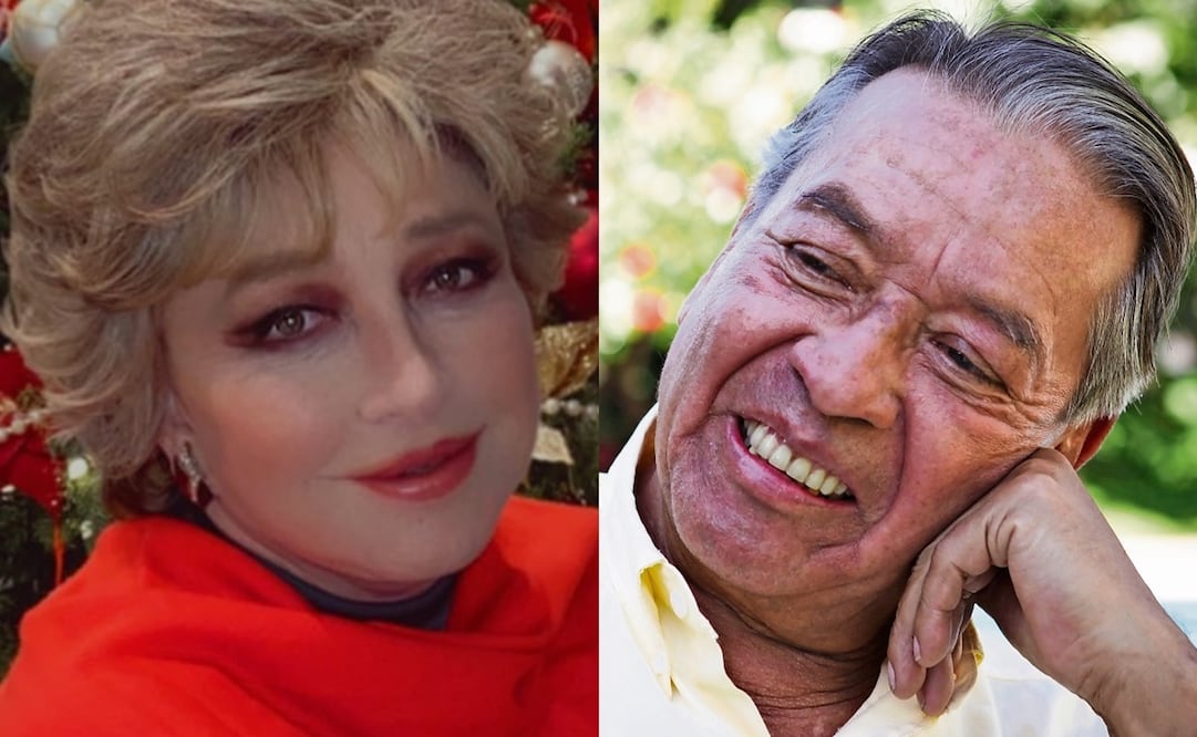 El escritor José Agustín y la actriz Angélica María. Foto: Instagram oficial de la artista y especial.