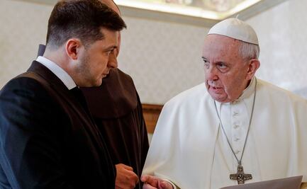 Volodimir Zelensky invita al Papa Francisco para mediar acuerdos entre Rusia y Ucrania 