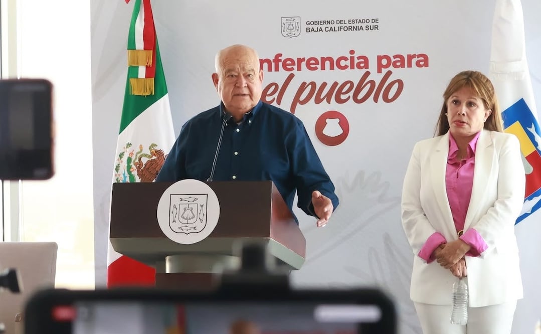 Víctor Manuel Castro Cosío, gobernador de Baja California Sur. Foto: Especial