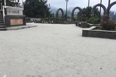 Caída de ceniza volcánica en Edomex sorprende, pero no asusta a pobladores