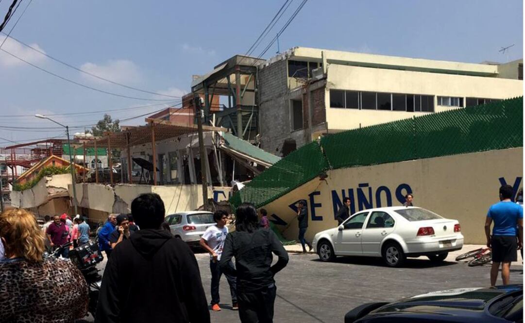 El pasado 19 de septiembre, en el plantel privado murieron 19 niños y siete adultos. /Archivo - EL UNIVERSAL