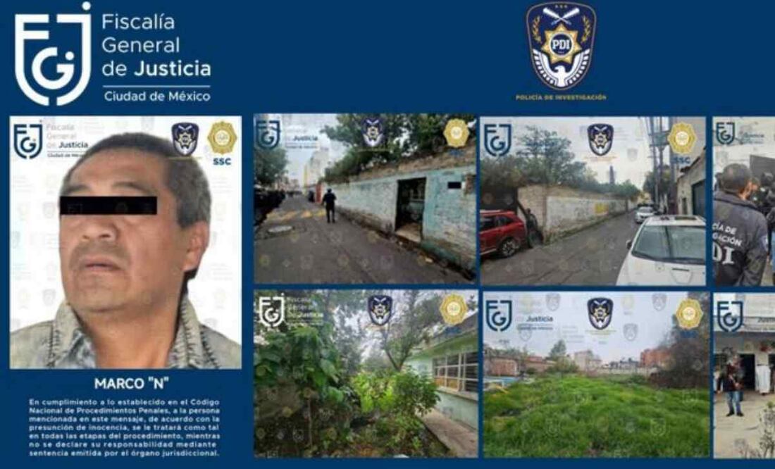 El sujeto fue detenido por oponerse a que agentes ministeriales ejercieran sus funciones en forma legal. Foto: Especial