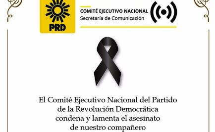 PRD reclama esclarecimiento de asesinato a regidor 