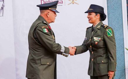 Mujer general asume como jefa de la Defensoría de Oficio Militar