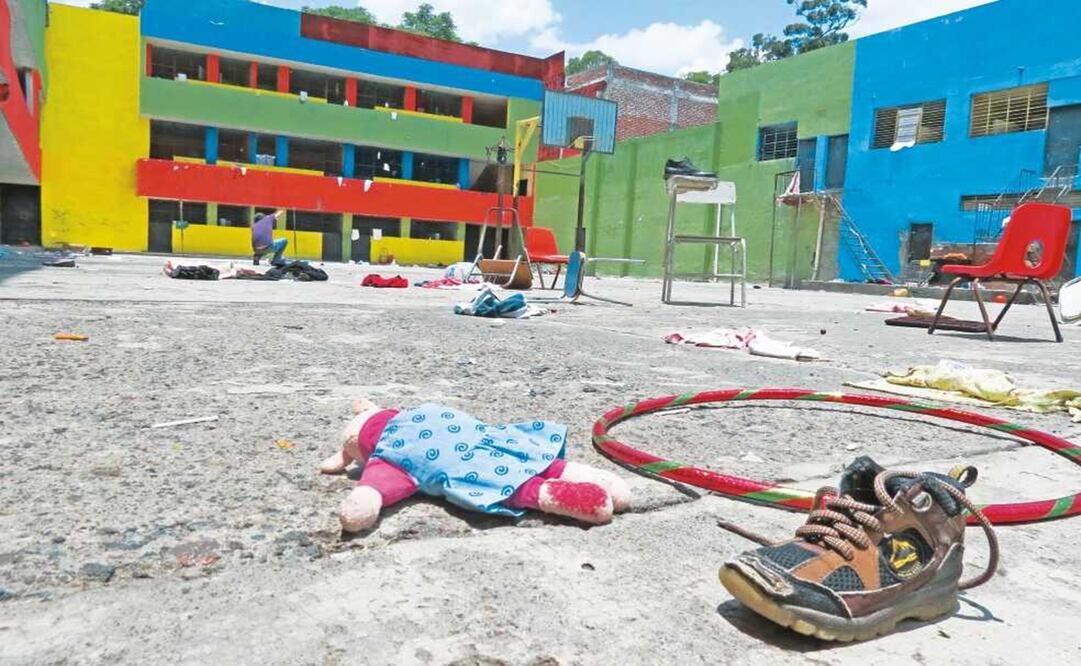 La casa hogar conocida como La Gran Familia albergaba a 600 personas cuando fue desmantelado por las autoridades, en julio de 2014, luego de que el lugar acumulara 150 denuncias (CARLOS ARRIETA)