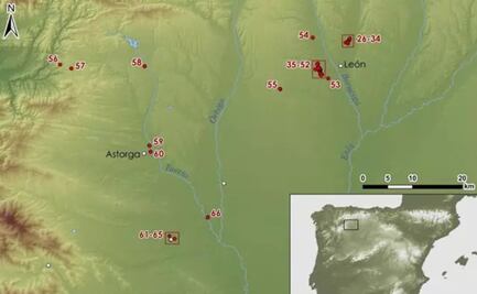 Con drones y láser, descubren docenas de campamentos del ejército romano en España