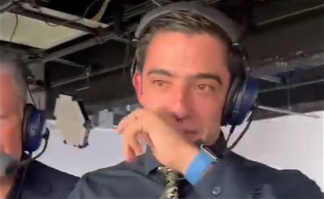 Andrés Vaca rompió en llanto por el título de México en la Copa Oro - Foto: Especial