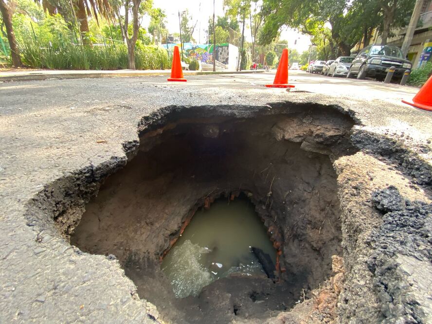 Japón y la CDMX colaborarán en estudios de suelos en la capital para evitar socavones. Imagen ilustrativa. Foto: Juan Carlos Williams/ EL UNIVERSAL