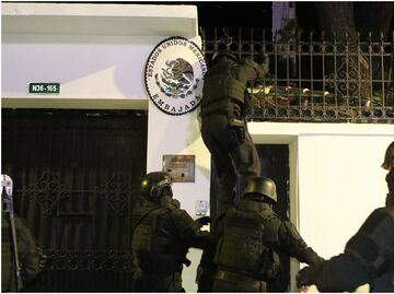 6 puntos clave de la irrupción a la embajada mexicana en Ecuador... y los 29 países que han apoyado a México