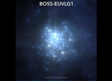 Descubren galaxia cuya luminosidad ultravioleta es comparable a la de cuásar