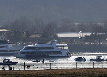 Mapa: la trayectoria de las aeronaves que chocaron en Washington; Casa Blanca a 5 kilómetros del impacto