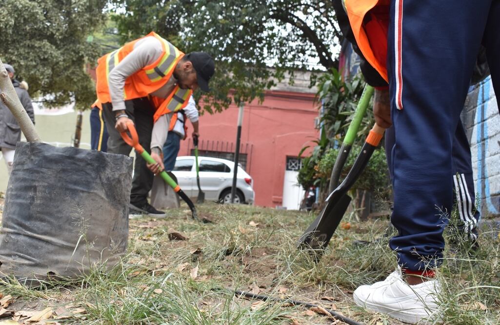 Infractores realizan trabajos comunitarios. FOTO: Especial/ EL UNIVERSAL/