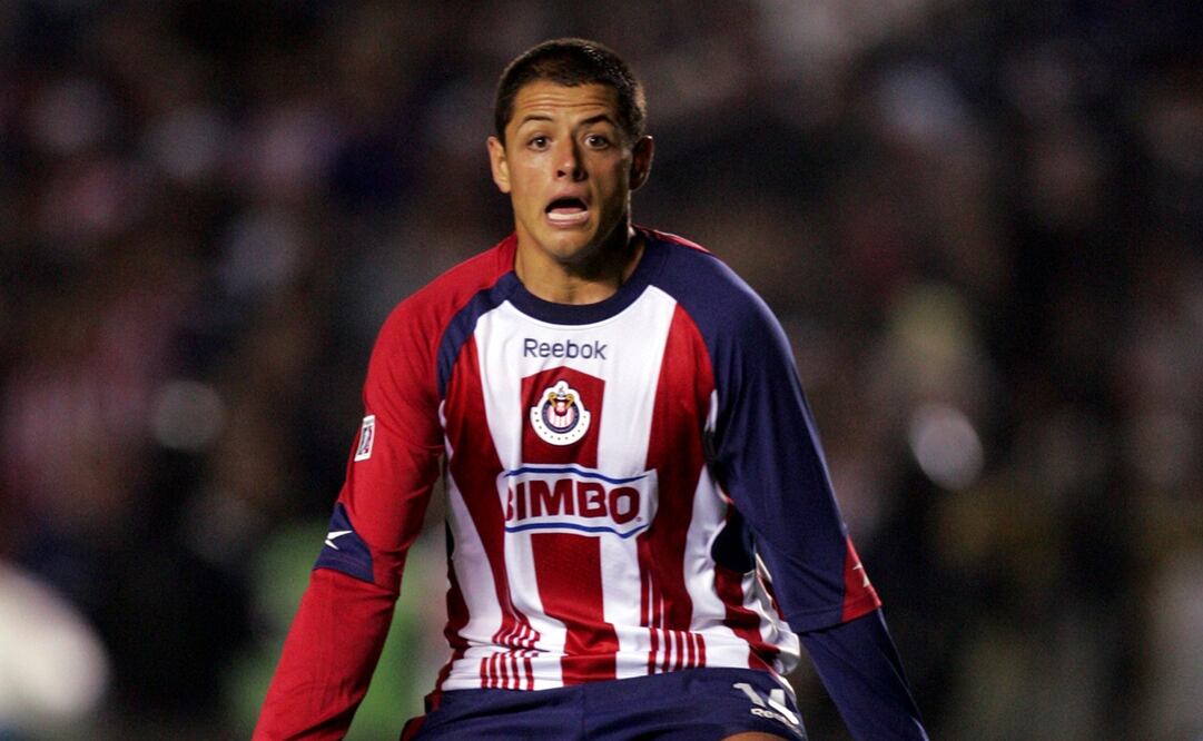 Javier Hernández como futbolista de Chivas - FOTO: Archivo