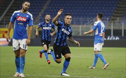 Inter de Milan derrota al Napoli de Hirving Lozano