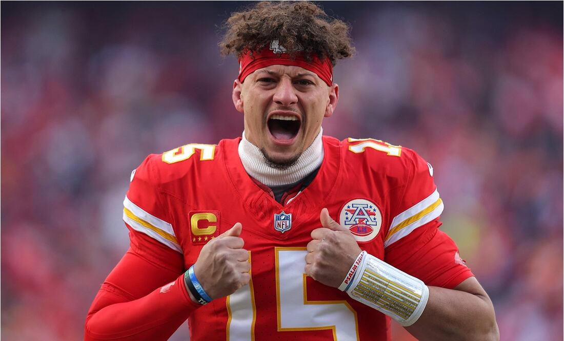 Mahomes, el favorito de las IA. FOTO: AFP