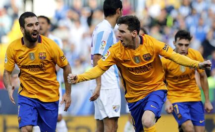 Barcelona recupera el liderato en La Rosaleda 