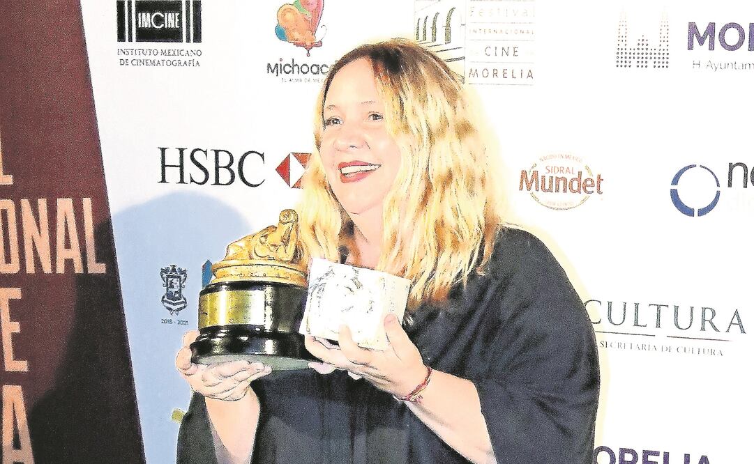 María José Cuevas asistirá a la entrega del Ariel en el Palacio de Bellas Artes (ARCHIVO EL UNIVERSAL)