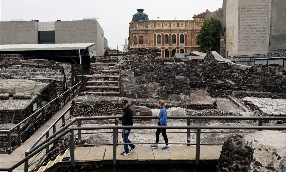 La zona del Templo Mayor será uno de los recintos a mejorar. Foto: Hugo Salvador/EL UNIVERSAL