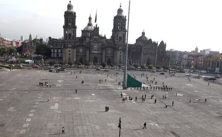 Gobierno de CDMX abrirá inmediaciones del Zócalo a peatones y feligreses