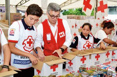 Ofrece apoyo Cruz Roja Internacional
