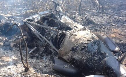 Mueren 2 tras desplome de avioneta de Sedena en Chiapas