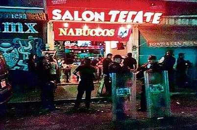 Clausuran bar en la Miguel Hidalgo