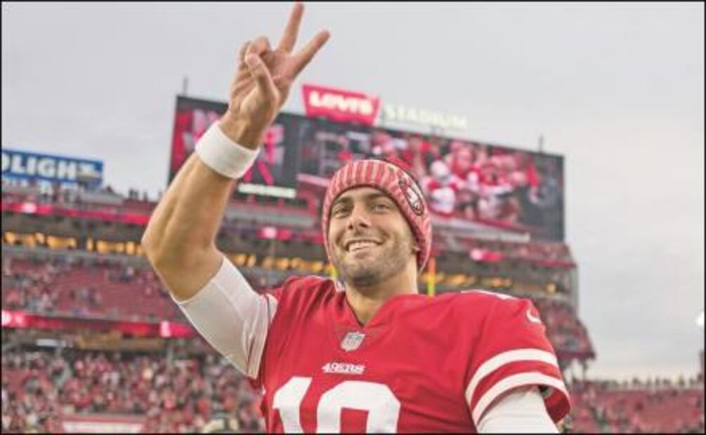 Garoppolo llegó a pensar que era mejor que Brady