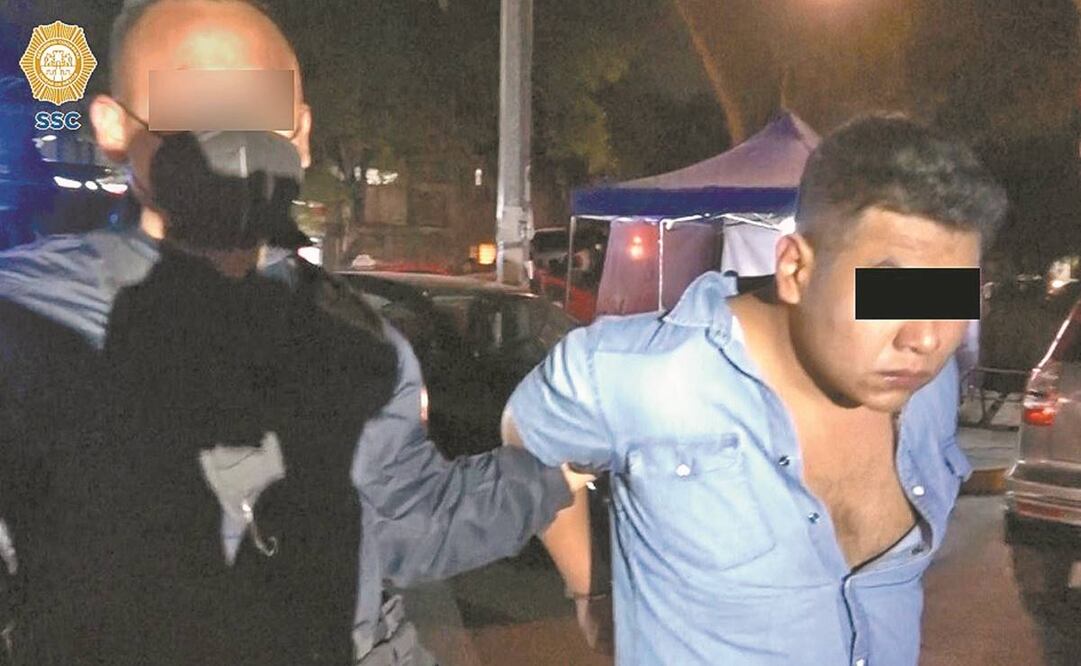 El Dilan fue detenido en la alcaldía Cuauhtémoc, cuando amenazaba a un vendedor de frituras. Foto: ESPECIAL