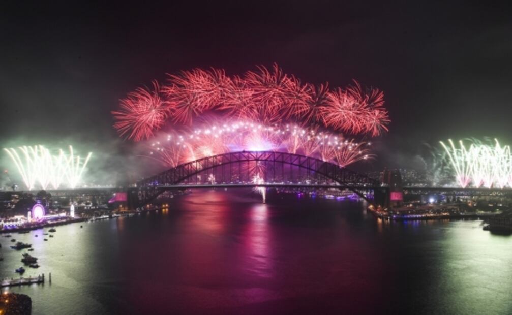 Así se vivió la llegada del Año Nuevo en los países que ya están en el 2020