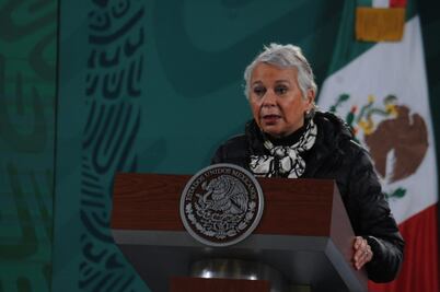 AMLO, contento, optimista y mejora rápidamente: Sánchez Cordero