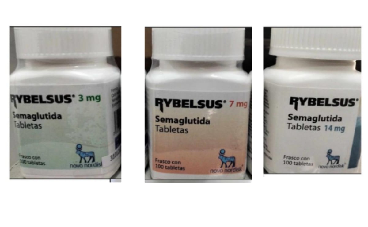 ¿Tomas el medicamento Rybelsus? Esto te interesa:

Cofepris emite alerta sanitaria por la falsificación y comercialización de este producto; puede representar un riesgo para la salud