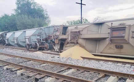 Continúan trabajos de limpieza por descarrilamiento de nueve góndolas en Atitalaquia, Hidalgo; no se reportan personas heridas