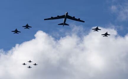 Así fue la trayectoria de los aviones F-18 de EU que cruzaron el espacio aéreo de Venezuela