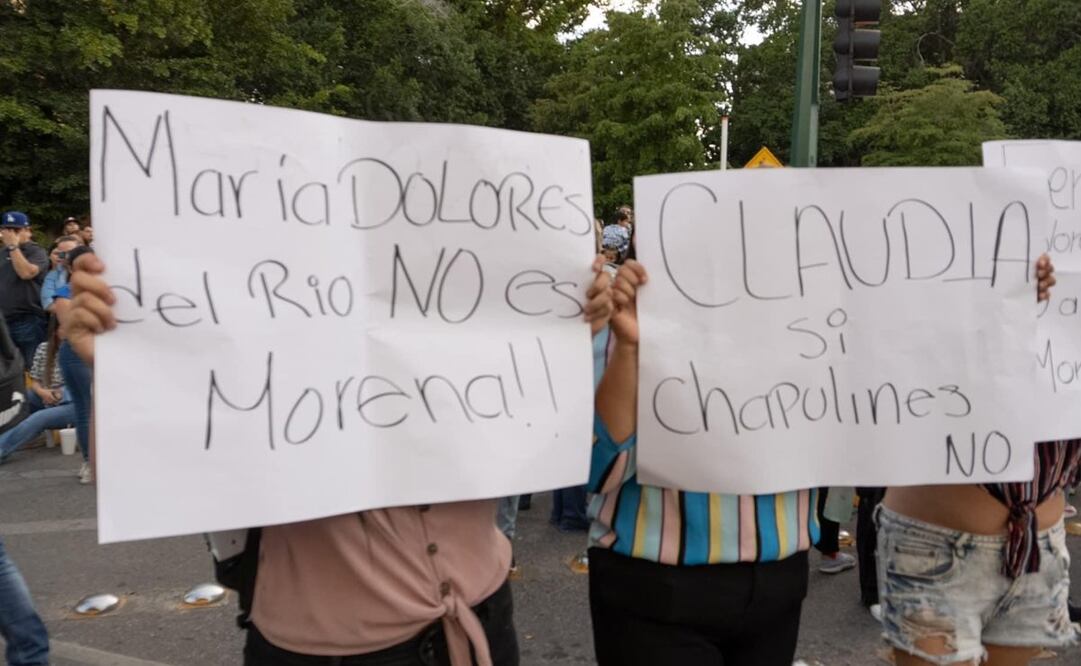 Morenistas inconformes crearon un movimiento de protesta en contra de María Dolores Río. Foto: especial