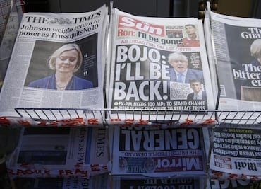 Boris Johnson está “dispuesto” a volver a ser primer ministro británico, dice aliado político