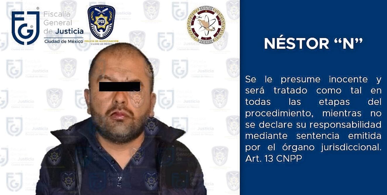 El 20 fue detenido este jueves en Polanco y trasladado ayer por la noche al Reclusorio Oriente. Foto Especial