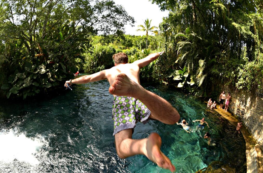 Puedes nadar, pasear en lancha, bucear o esnorquelear. (Foto: Cortesía Bahidorá)