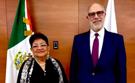 Godoy se reúne con Jorge Nader Kuri, director del Instituto de Ciencias Penales; destaca su labor como abogado penalista