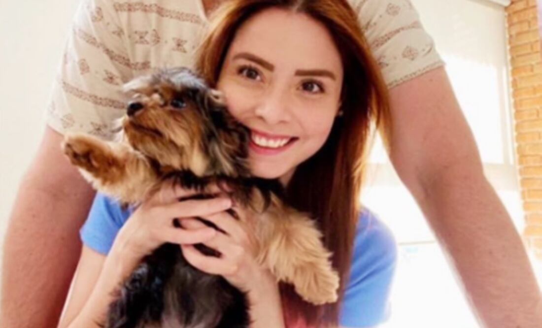 La grafóloga Maryfer Centeno lamenta la muerte de su perrita.
Foto: Twitter