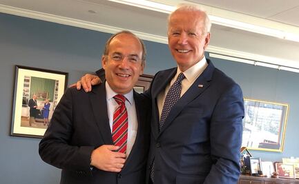 Calderón felicita a Biden por ganar elecciones de EU; "es una buena noticia", asegura
