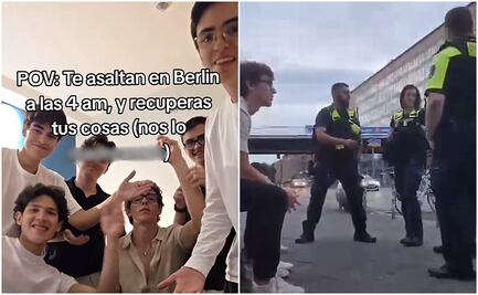 Jóvenes mexicanos son asaltados en Berlín y se defienden de manera épica; video se vuelve viral