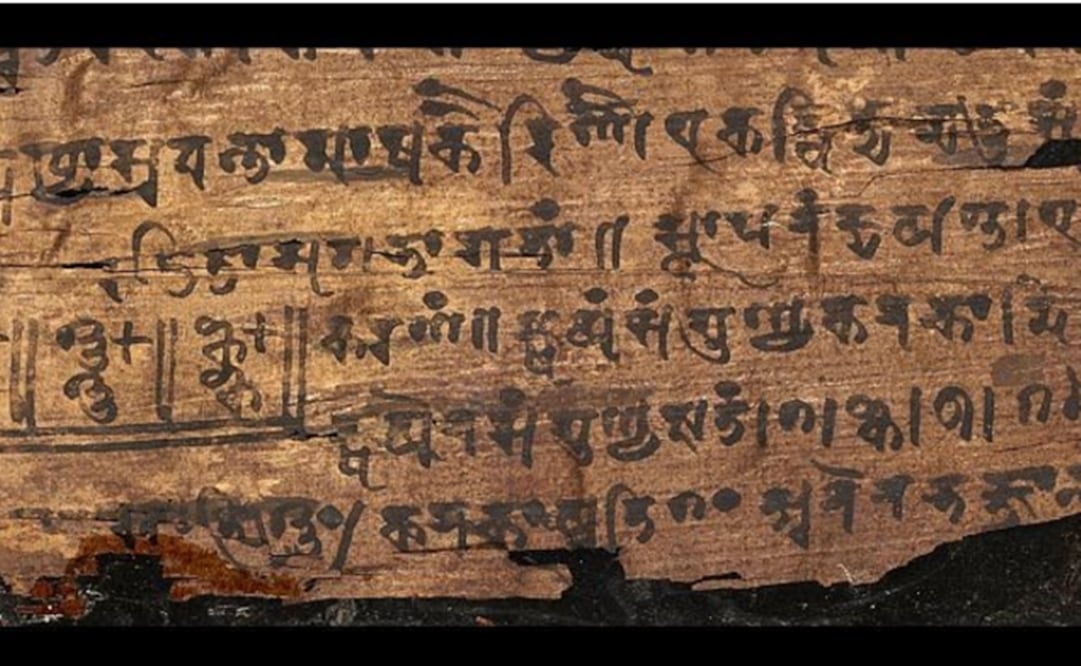 Los ceros, los puntos negros, eran utilizados en el siglo III como marcador de posición. (Foto: AFP)