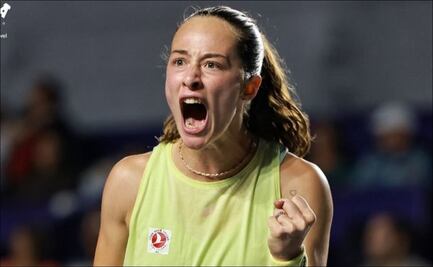 Zeynepp Sonmez eliminó a Maria Sakkari y sigue en su defensa de la corona en el Mérida Open