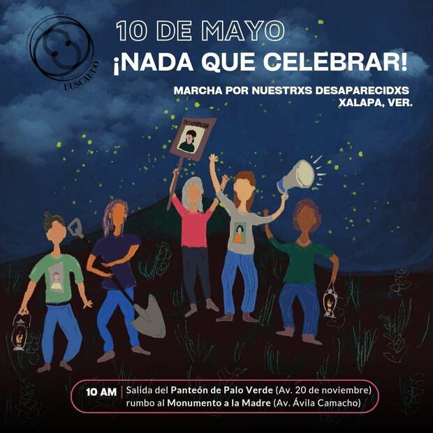 Buscando a Nuestros Desaparecidos y Desaparecidas Veracruz. Foto: Especial