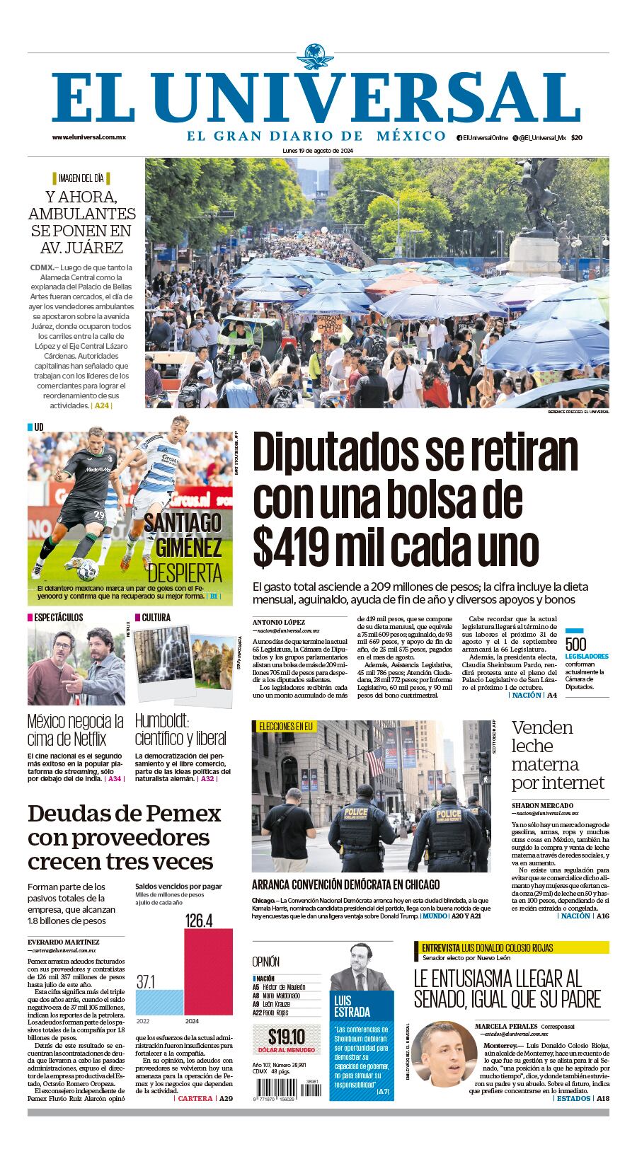 Portada impresa