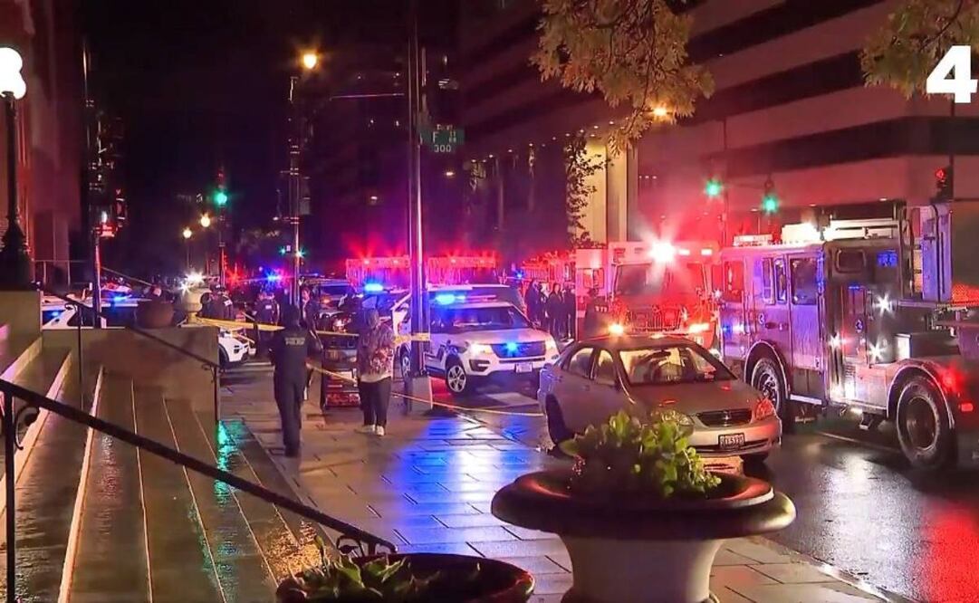 Dos personas, presuntamente vinculadas a la Embajada de Israel en Washington, fueron baleadas. (21/05/25) Foto: X
